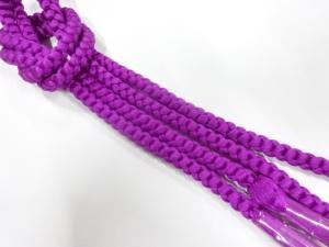 未使用品　正絹　手組帯締め